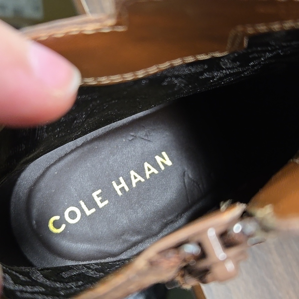 Cole Haan Size 5B Brown River Chelsea Bootie - Picture 6 of 8